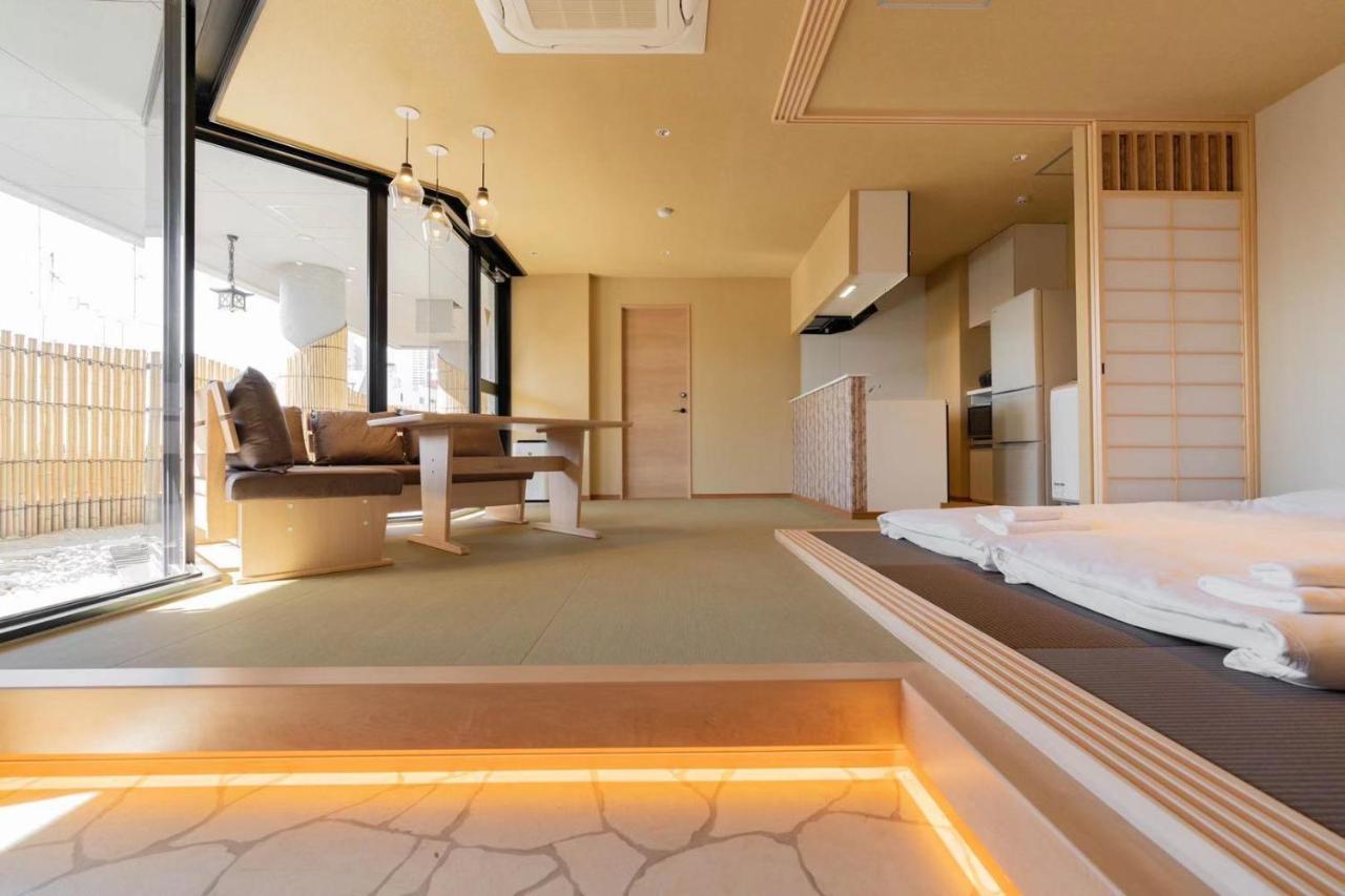 東瀛stays 6階 ゆったり庭付きワンフロア部屋 Osaka Bagian luar foto